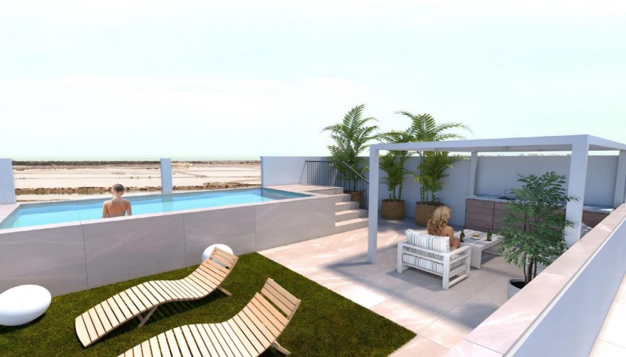 Bungalow - New Build - San Pedro del Pinatar - Lo Pagan, San Pedro del Pinatar