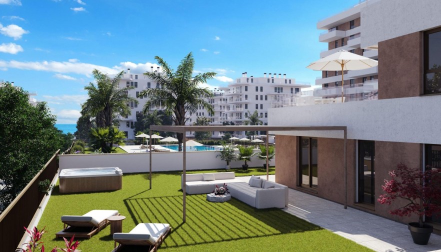 Ground floor apartment - New Build - Villajoyosa - Playa del Torres