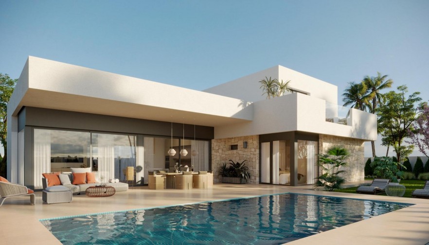 Villa - Nueva construcción  - Aspe - Poligono 19