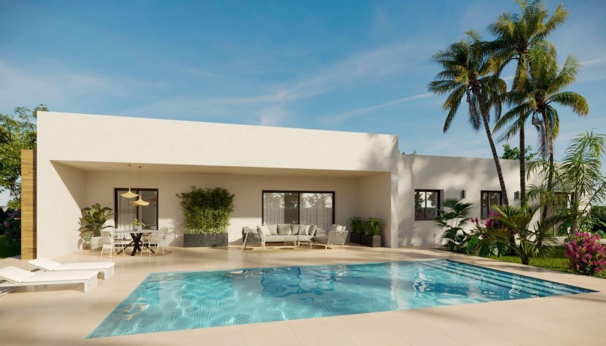 Villa - Nueva construcción  - Aspe - Poligono 19