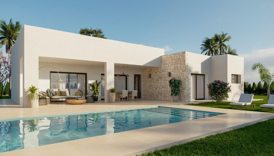 Villa - Nueva construcción  - Aspe - Poligono 19