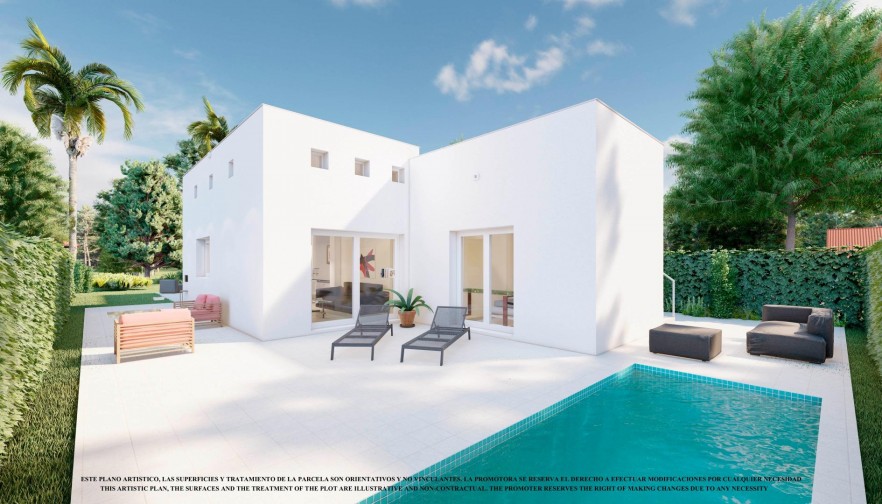 Villa - Nueva construcción  - Los Alcázares - Serena Golf