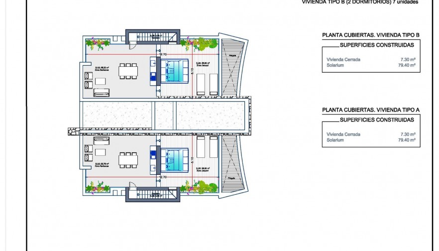 Rynek pierwotny - Penthouse - La Manga Club - Las Orquídeas