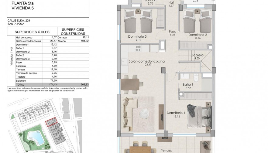 Nueva construcción  - Ático - Santa Pola - Tamarit