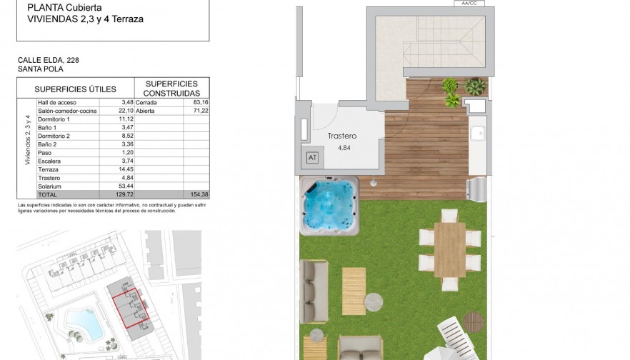 Nueva construcción  - Ático - Santa Pola - Tamarit