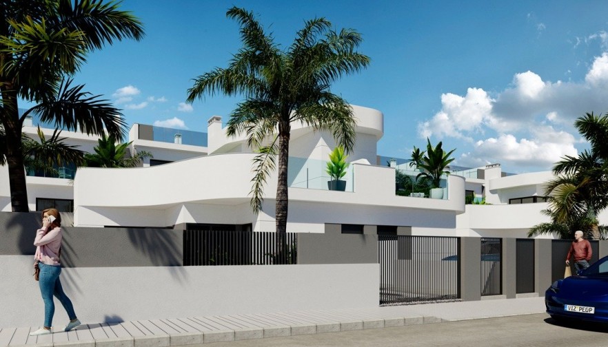 New Build - Villa - Torrevieja - Lago jardin