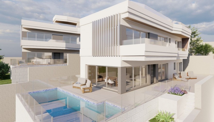 Nueva construcción  - Villa - Orihuela Costa - Agua Marina