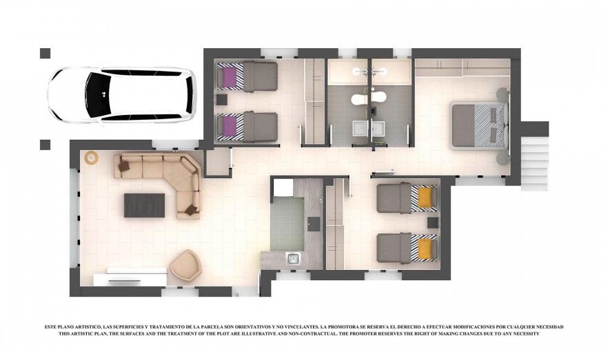 New Build - Villa - Los Alcázares - Serena Golf