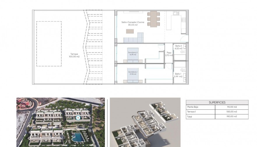 Nueva construcción  - Bungalow - Finestrat - Balcon de finestrat