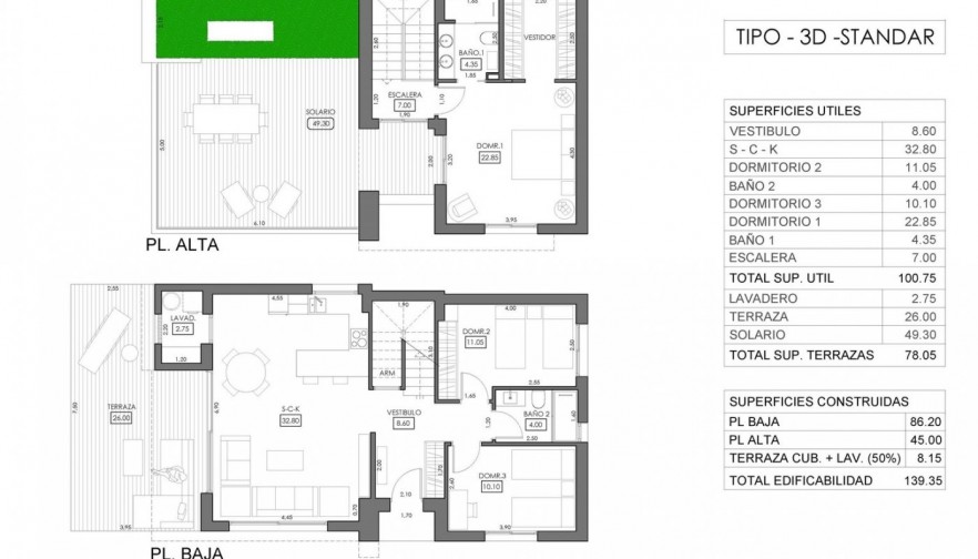 Nueva construcción  - Villa - Orihuela Costa - La Ciñuelica