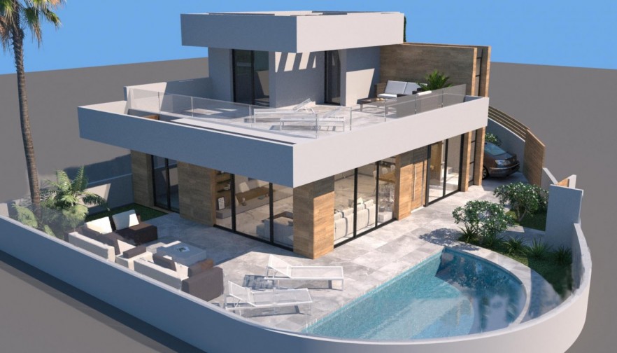 New Build - Villa - Ciudad Quesada - Rojales - JUNTO CAMPO DE GOLF LA MARQUESA