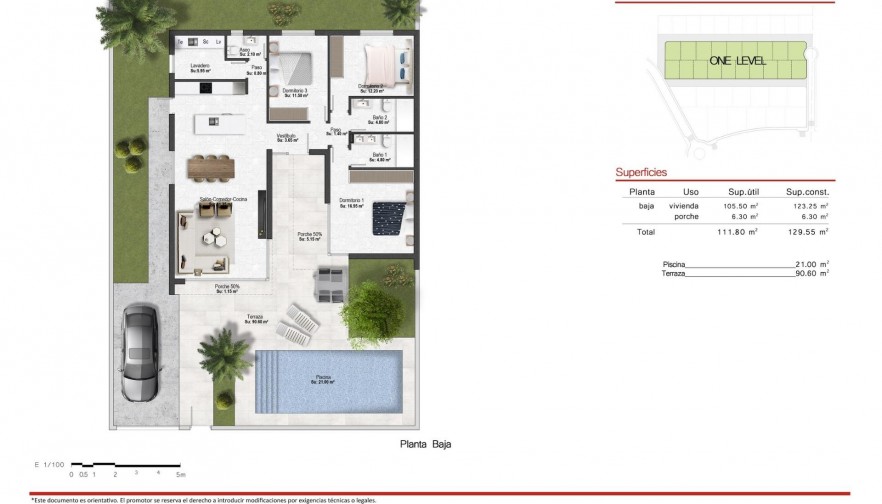 Nueva construcción  - Villa - BAÑOS Y MENDIGO - Altaona golf and country village