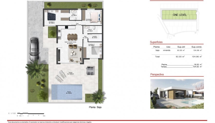 Nueva construcción  - Villa - BAÑOS Y MENDIGO - Altaona golf and country village