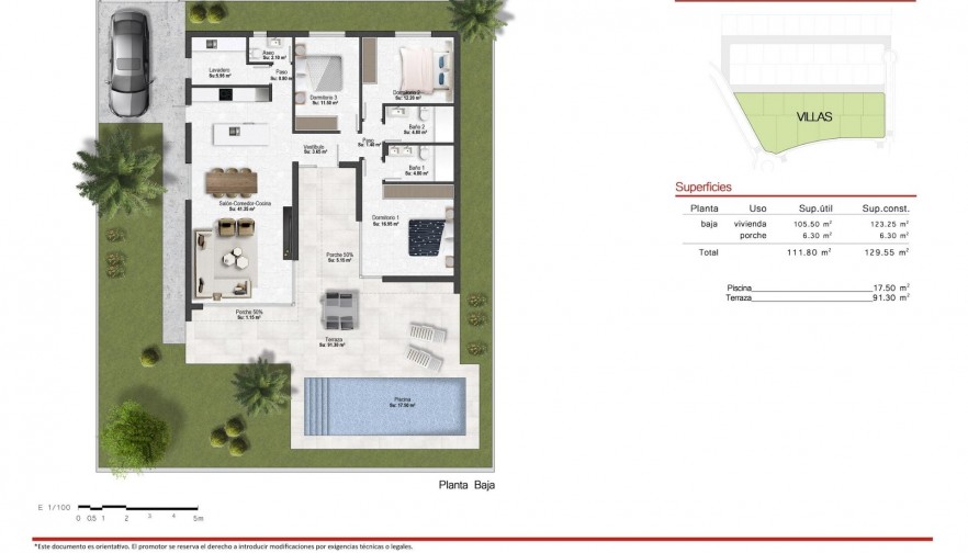 Nueva construcción  - Villa - BAÑOS Y MENDIGO - Altaona golf and country village