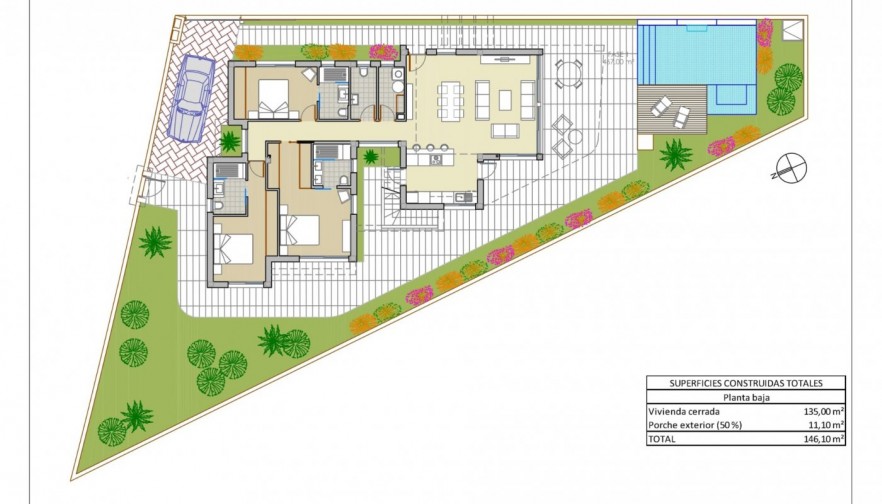 Nueva construcción  - Villa - Pilar de la Horadada - Lo Romero Golf