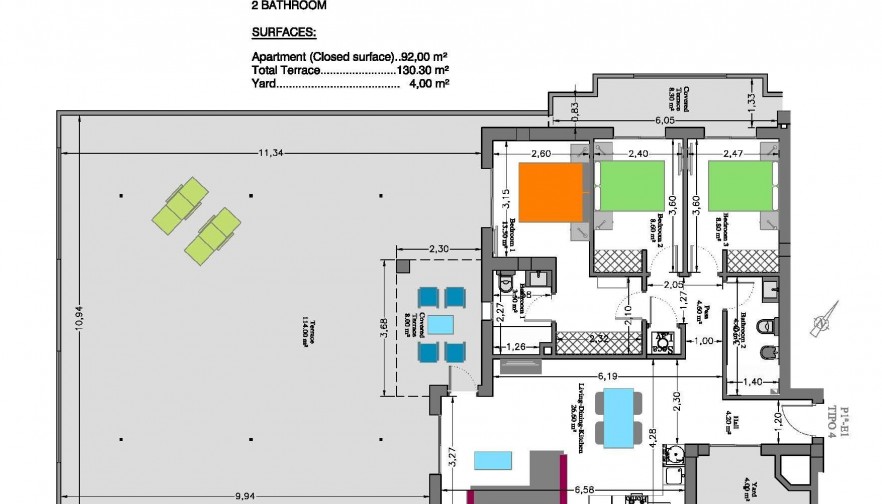 Nueva construcción  - Apartment - Orihuela Costa - Las Filipinas