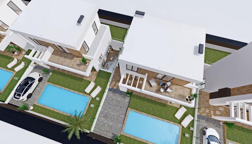 Nueva construcción  - Villa - Torrevieja - Torreta florida