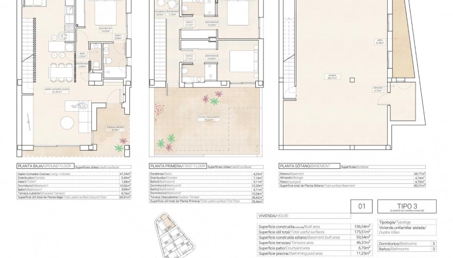 Nueva construcción  - Villa - Hondón de las Nieves - Centro