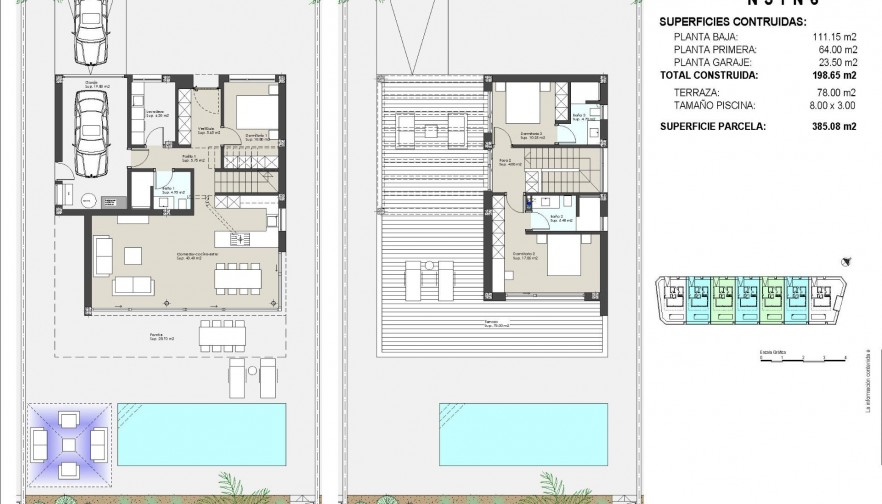 Nueva construcción  - Villa - Torre Pacheco - Roldán