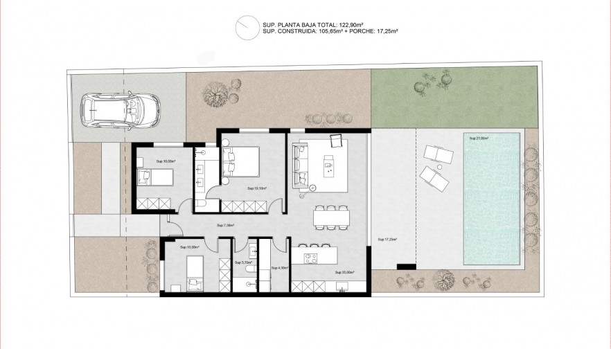 Nueva construcción  - Villa - Molina De Segura - Urb. La Quinta