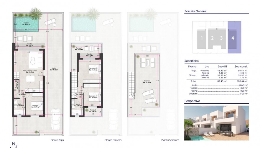 Nueva construcción  - Villa - Pilar de la Horadada