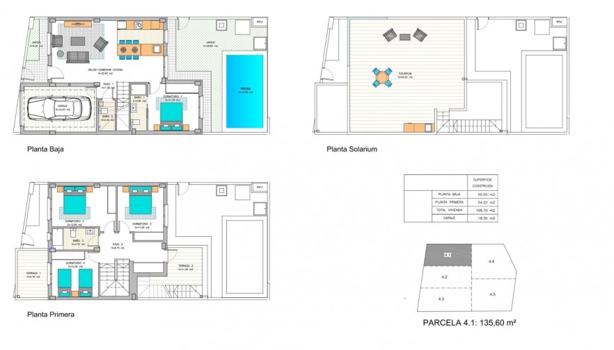 New Build - Town House - Los Belones - Centro