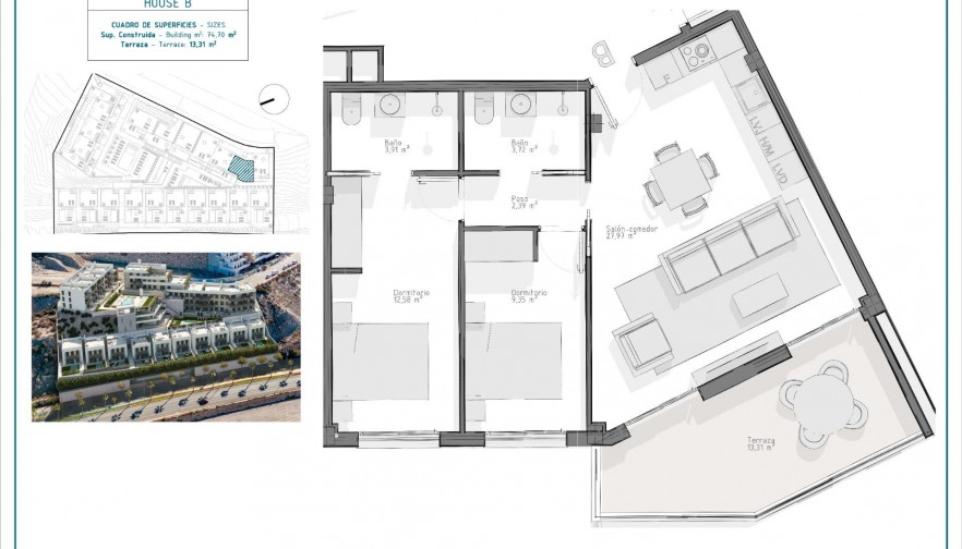 Nueva construcción  - Apartment - Águilas - El Hornillo