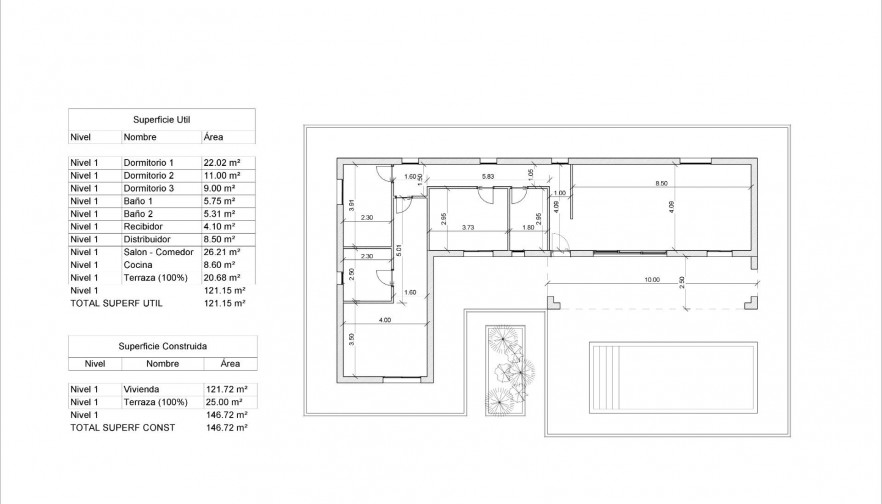 New Build - Villa - Pinoso - Lel