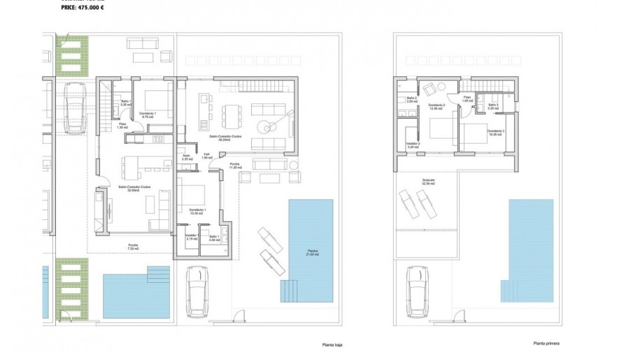 New Build - Villa - San Javier - Santiago de la Ribera