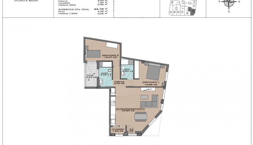 New Build - Apartment - Algorfa - Pueblo