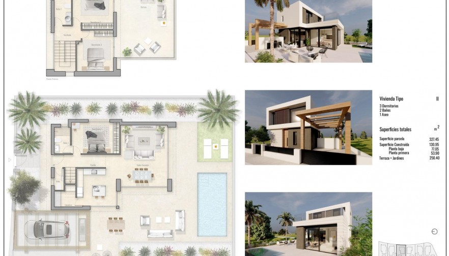 New Build - Villa - Pilar de la Horadada - Lo Romero Golf