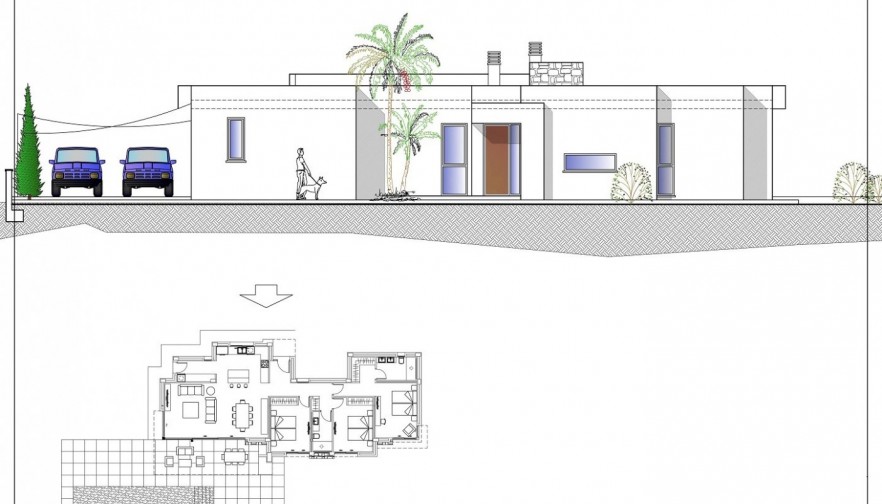 New Build - Villa - Calpe - Pla roig