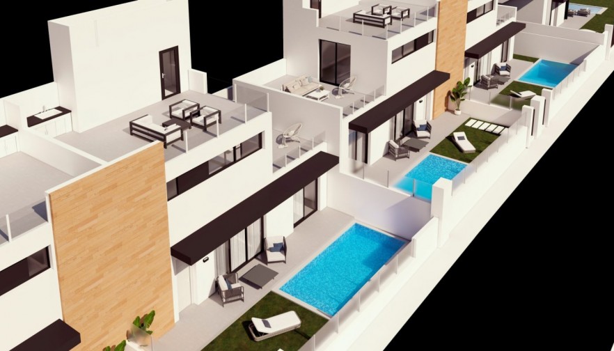 Nueva construcción  - Villa - Orihuela Costa - Las Filipinas