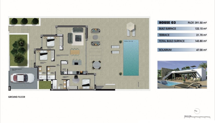 Nueva construcción  - Villa - Mutxamel - Dorado Country Club