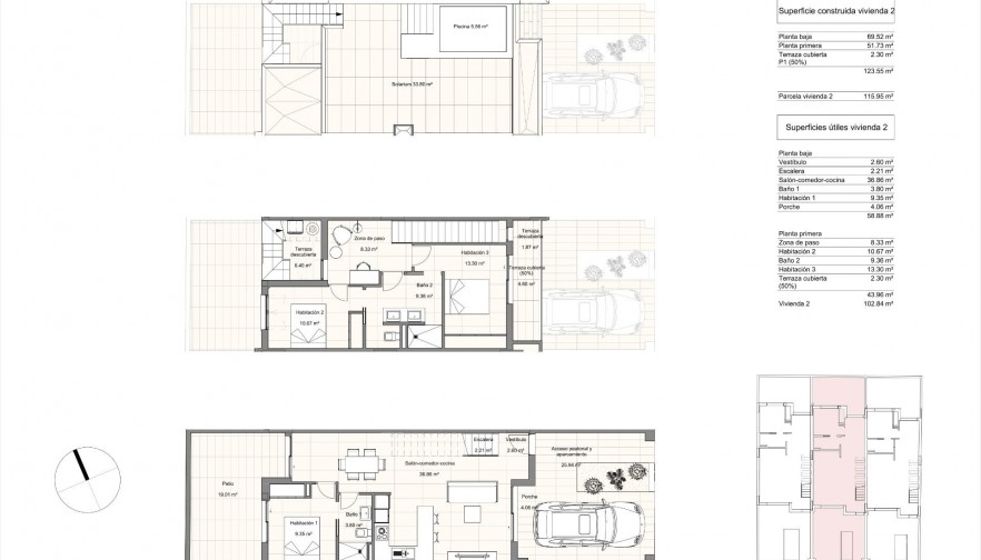 Nueva construcción  - Town House - Pilar de la Horadada - La Torre de la Horadada