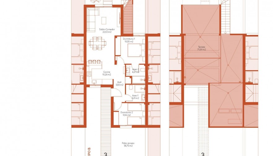 Nueva construcción  - Town House - BAOS Y MENDIGO - Altaona Golf And Country Village