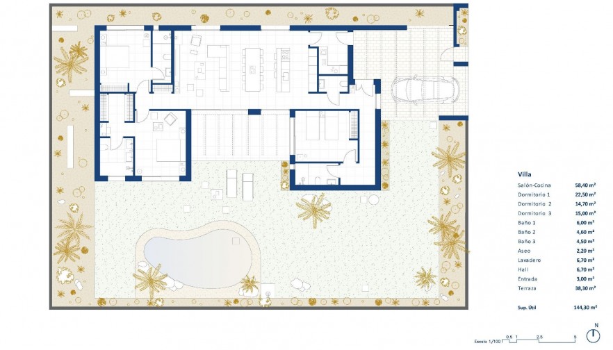 Nueva construcción  - Villa - BAOS Y MENDIGO - Altaona Golf And Country Village