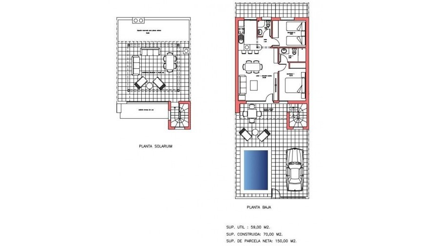 Rynek pierwotny - Town House - Fuente Álamo - La Pinilla