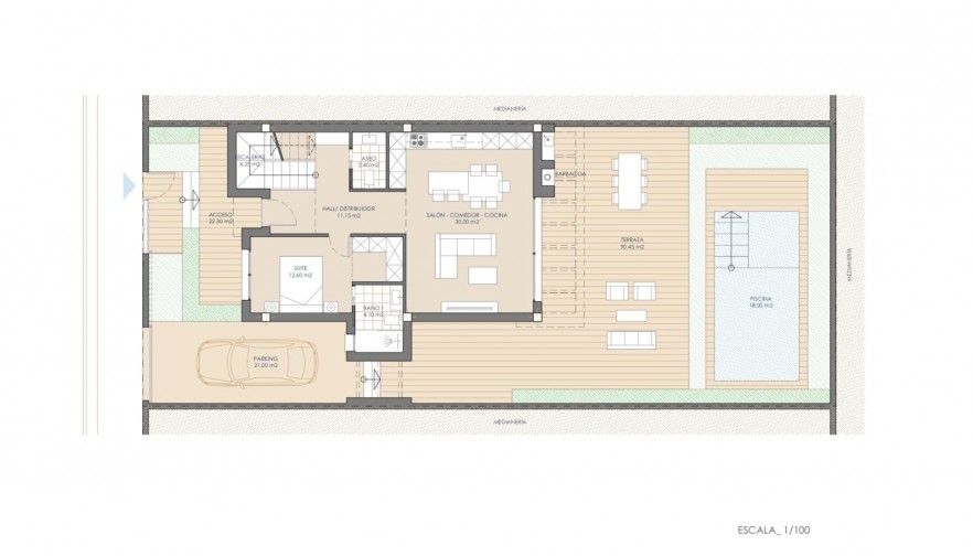 Nueva construcción  - Villa - San Juan de los Terreros - Las Mimosas