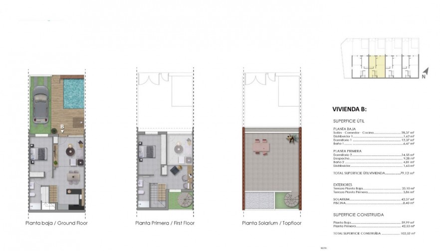 Nueva construcción  - Town House - Pilar de la Horadada