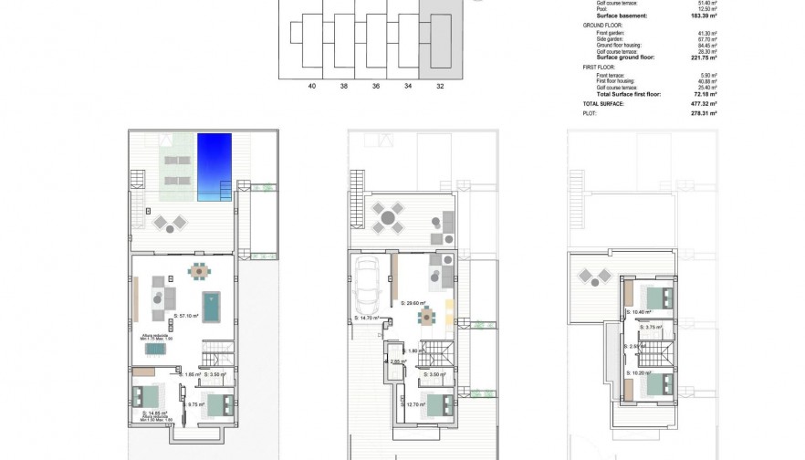 Nueva construcción  - Villa - Los Alcázares - Serena Golf