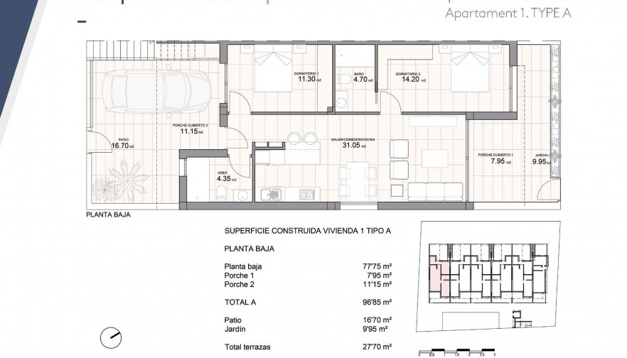 Nueva construcción  - Bungalow - Pilar de la Horadada - Zona Pueblo