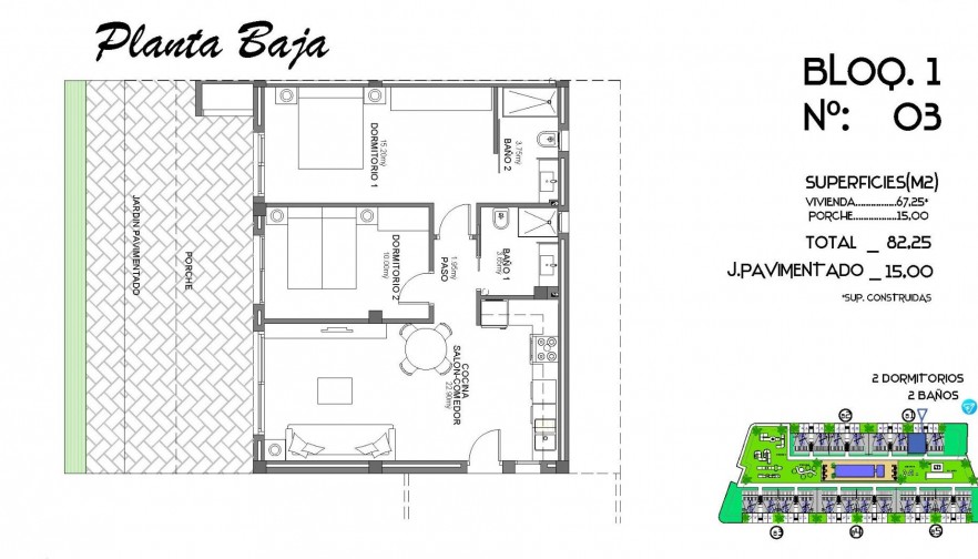 Nueva construcción  - Bungalow - Algorfa - La finca golf