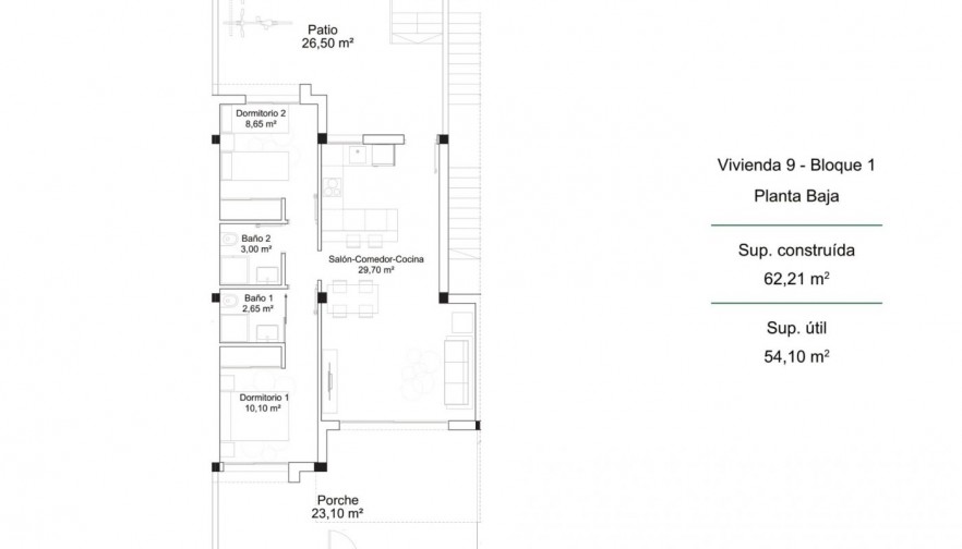 Nueva construcción  - Bungalow - Orihuela Costa - PAU 26