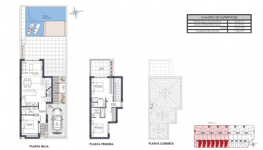 Nueva construcción  - Villa - San Fulgencio - Pueblo