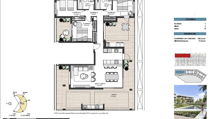 Nueva construcción  - Ático - Torre Pacheco - Santa Rosalia Lake And Life Resort