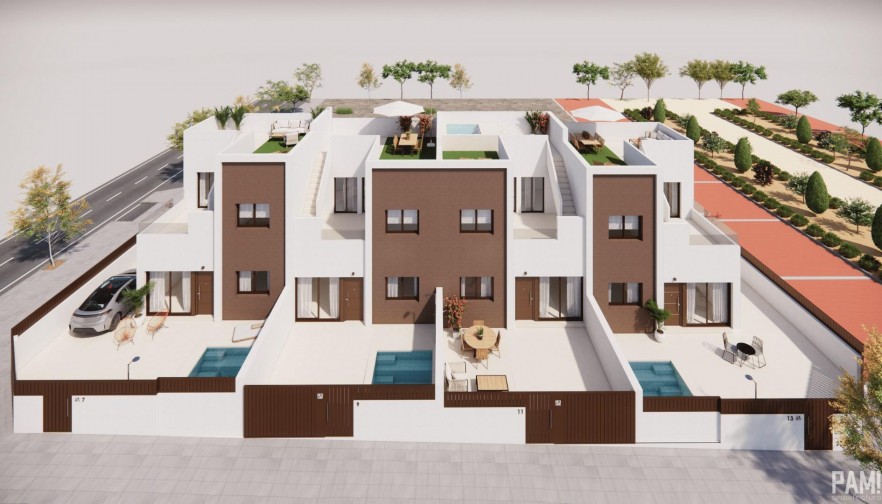 Nueva construcción  - Town House - Pilar de la Horadada - Barrio los Segundas