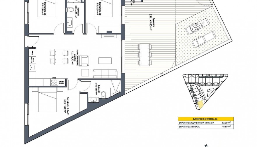 New Build - Bungalow - San Fulgencio - Pueblo