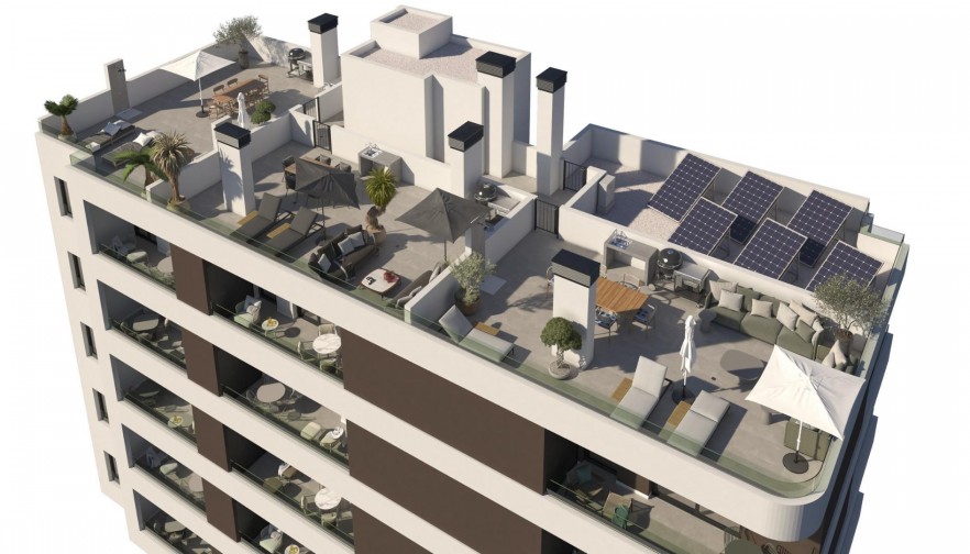 Rynek pierwotny - Penthouse - Santa Pola - pueblo