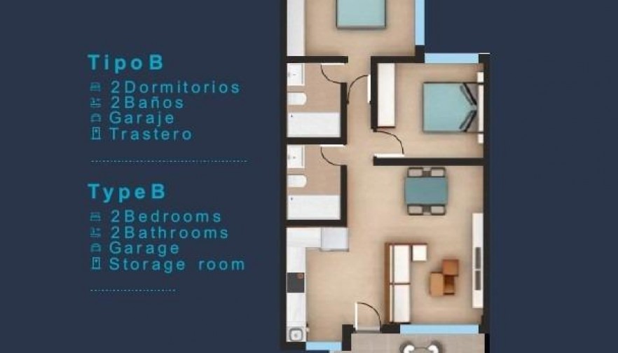 New Build - Top Floor Bungalow - San Pedro del Pinatar - Los Pinos